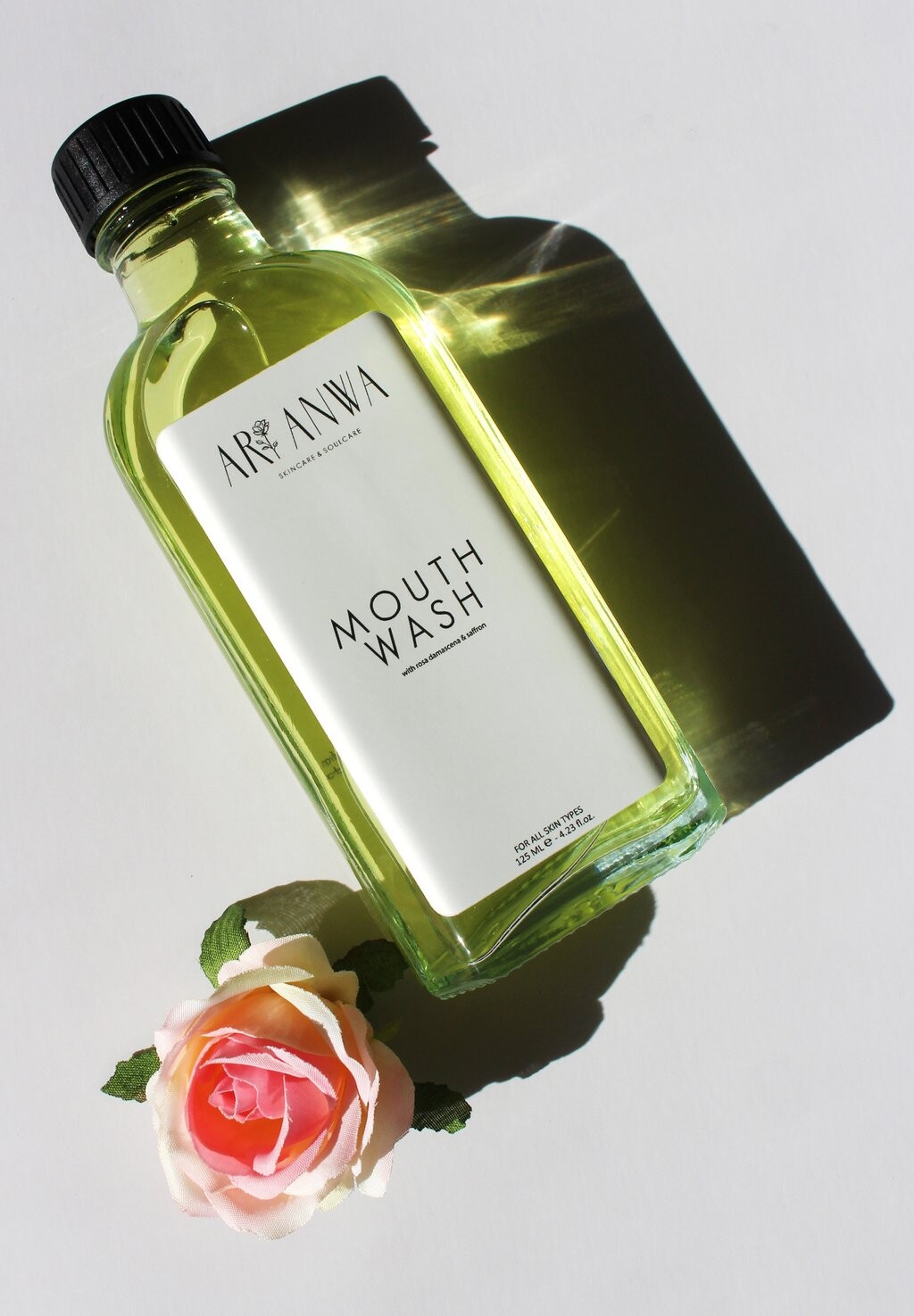Уход за зубами ARI ANWA SKINCARE MOUTHWASH ROSE | MUNDWASSER MIT ROSENWASSER & , цвет gelb — фото 3