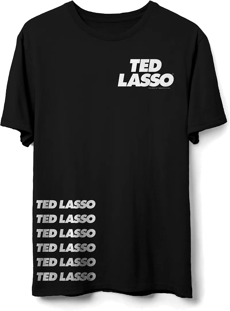 

Черная футболка с повторами Ted Lasso Junk Food