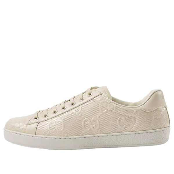 

Кроссовки ace 'gg embossed - white' Gucci, белый