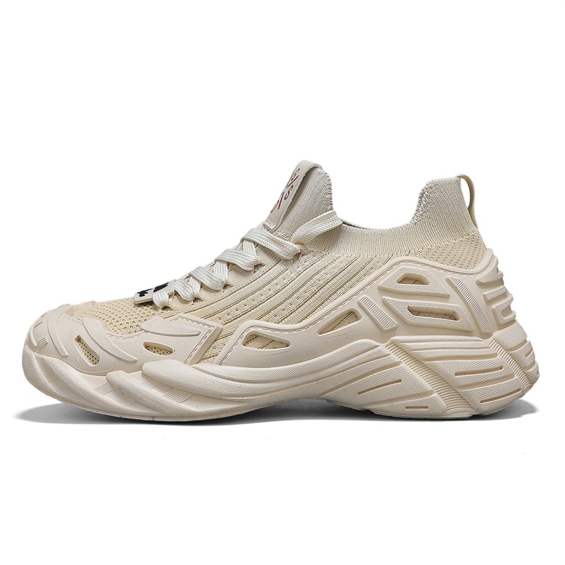 

Амортизирующие, износостойкие мид-топ повседневные кроссовки men's SUPEREDGE, бежевый