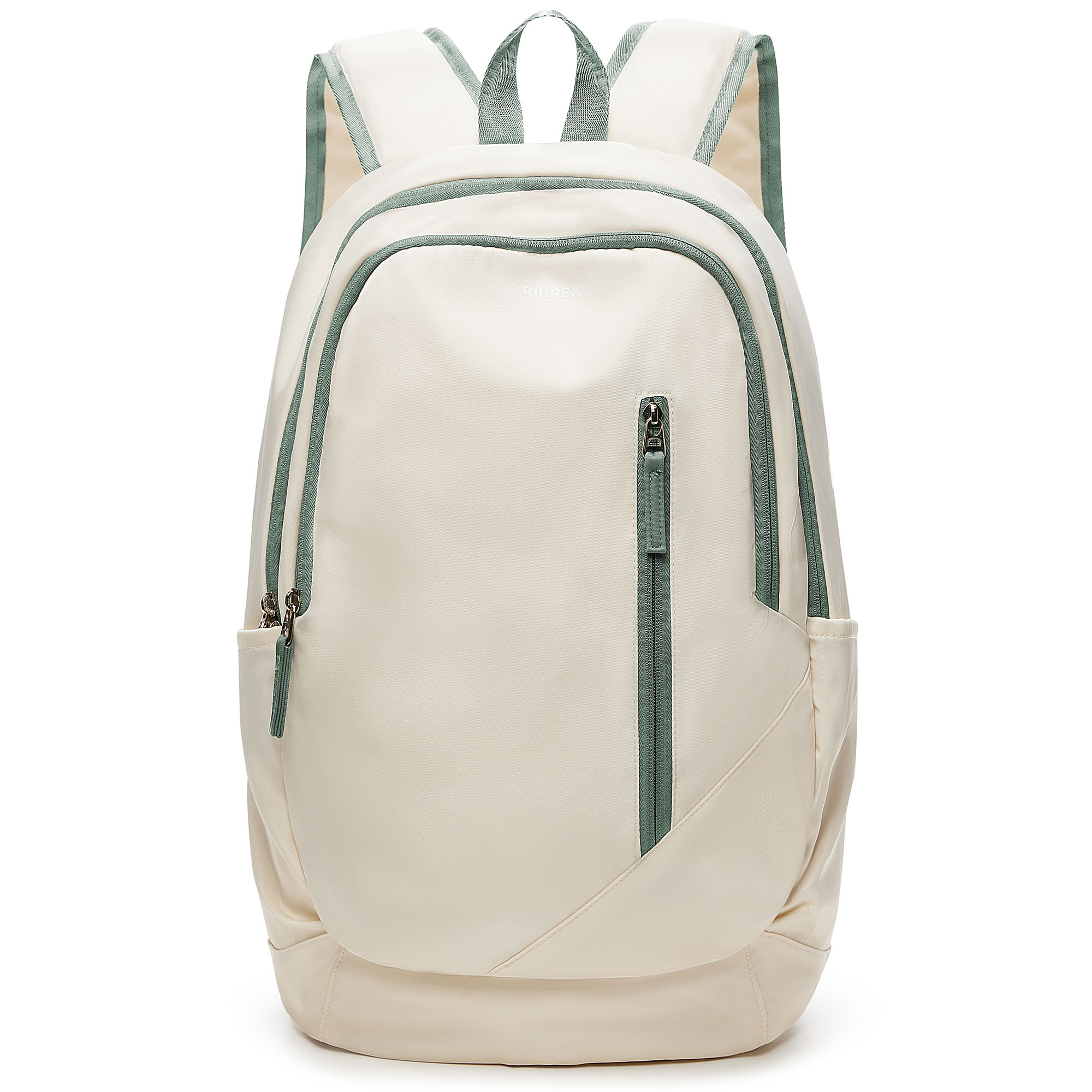 

RIOREX Полиэстеровый рюкзак для ноутбука унисекс разноцветный, Beige White Green
