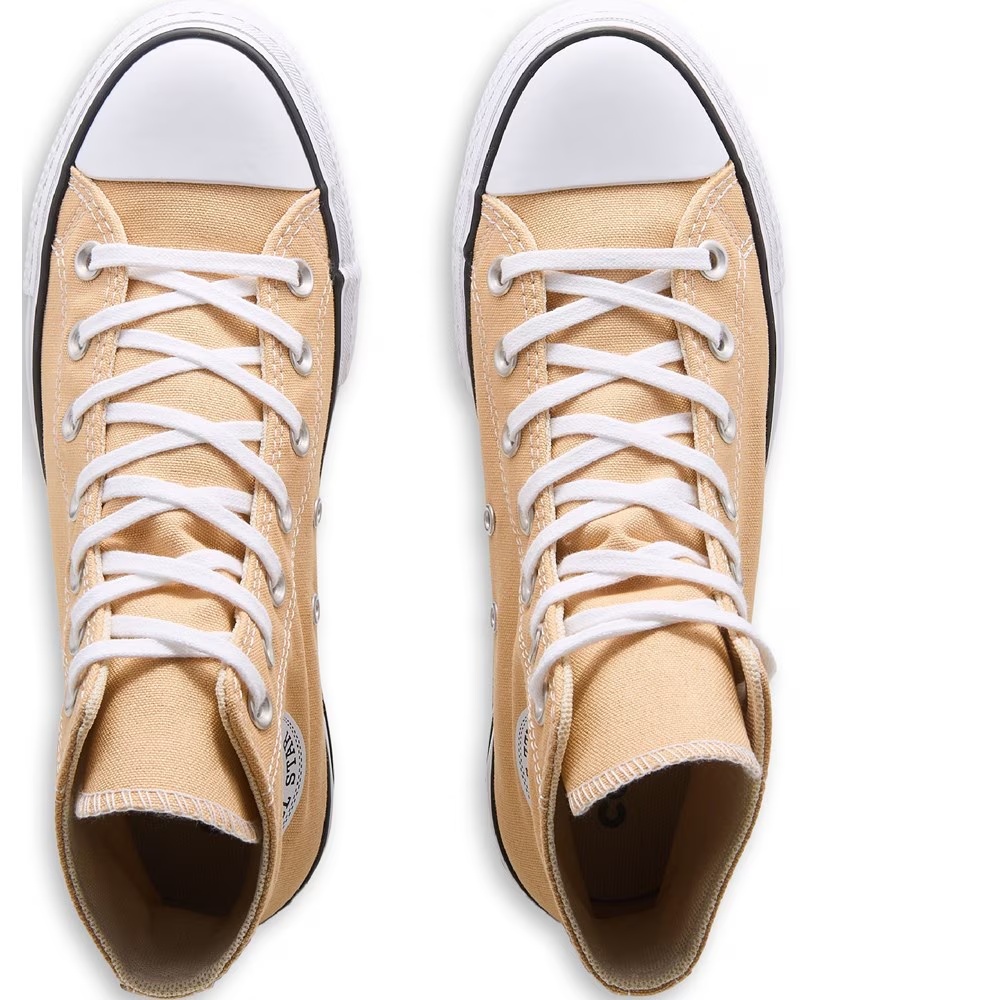 Кроссовки на платформе Chuck Taylor All Star Hi Lift от Converse, coastal dune tan — фото 4