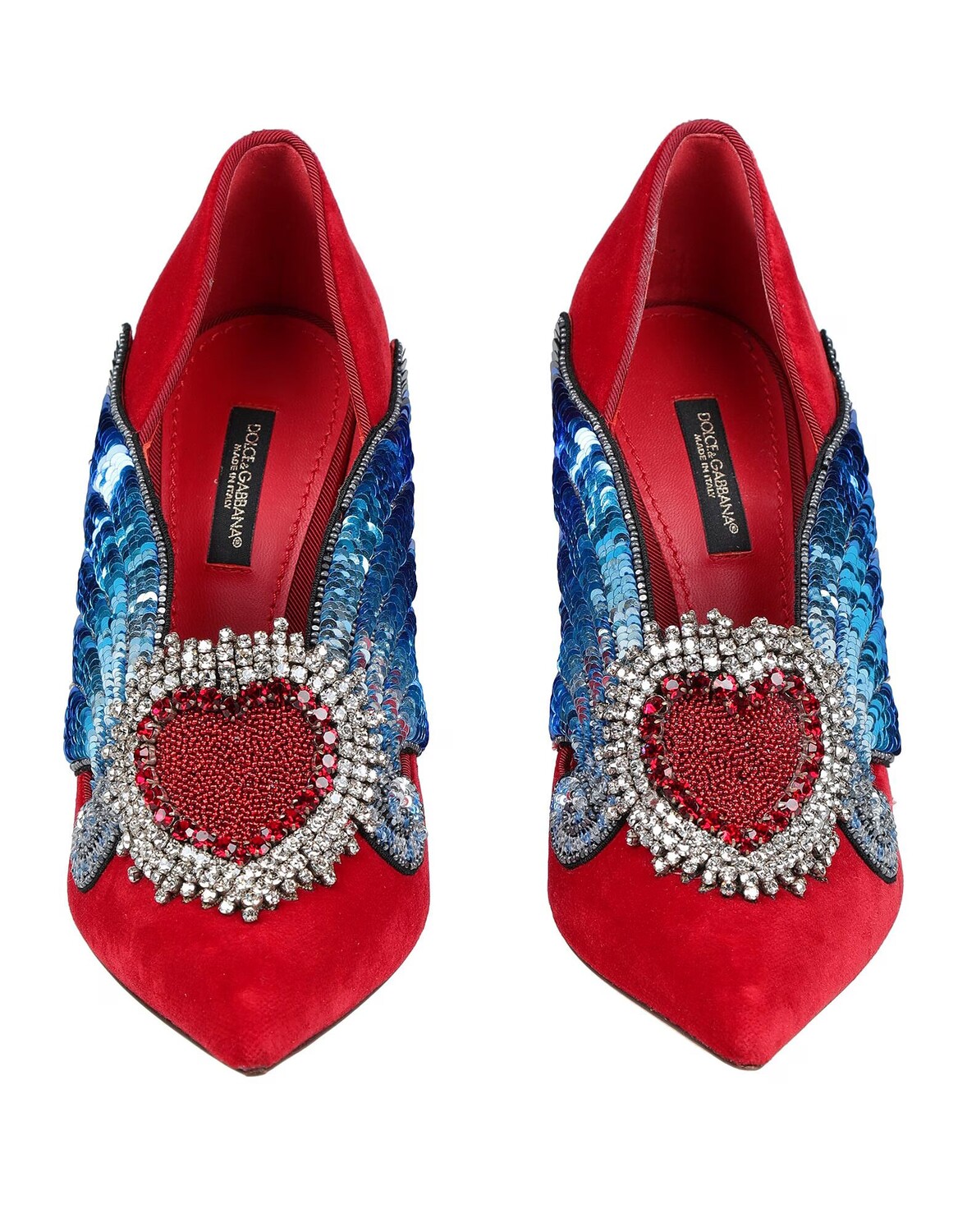 Туфли Dolce&Gabbana, красный — фото 4