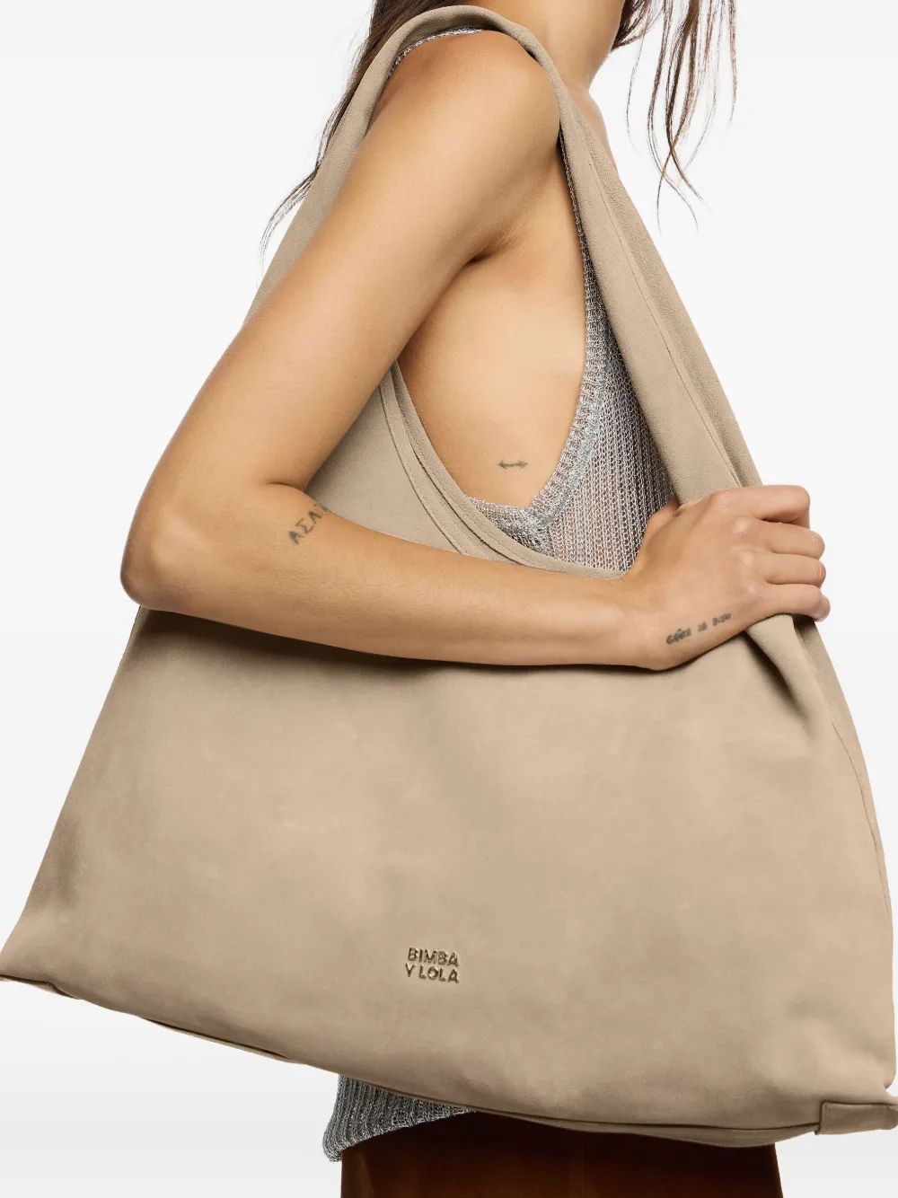 

Большая сумка на плечо Bikini Paper Bag Bimba y Lola, нейтральный