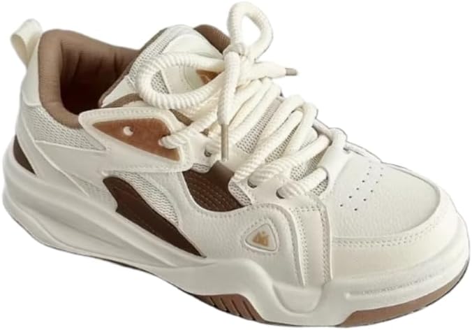 

Мужские платформенные кроссовки для скейтборда Clolinde Comfy, модный уличный стиль, противоскользящие повседневные кроссовки для активного отдыха на улице, хаки