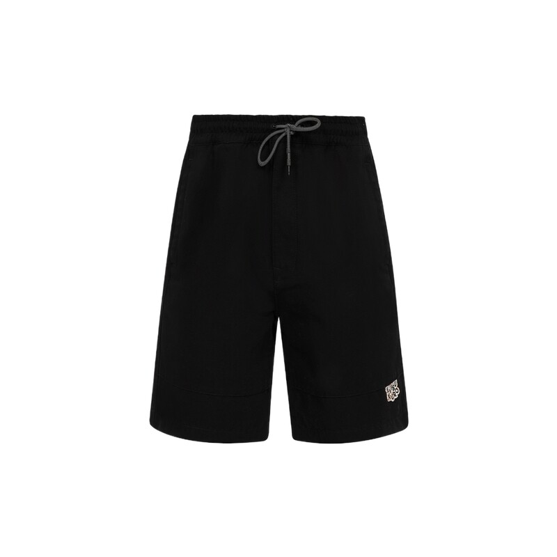 

Повседневные шорты мужские черные Evisu, черный
