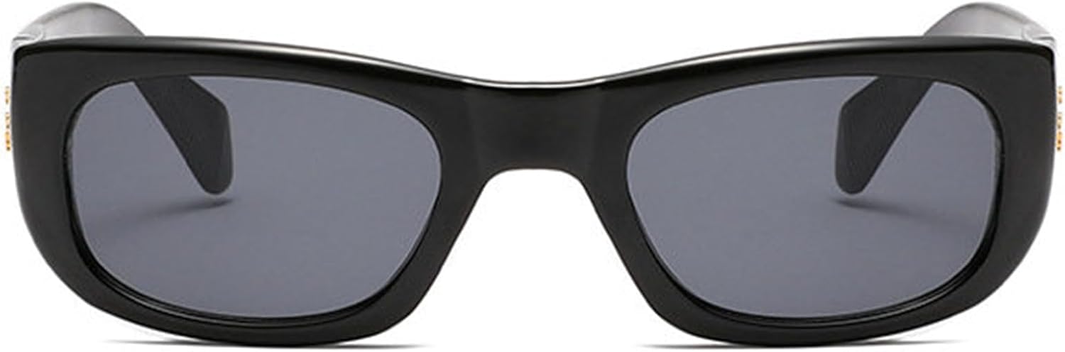 

Винтажные роскошные солнцезащитные очки большого размера прямоугольной формы для женщин и мужчин, ветрозащитные, популярные панк-очки с защитой от УФ-излучения UV400 helena, C5