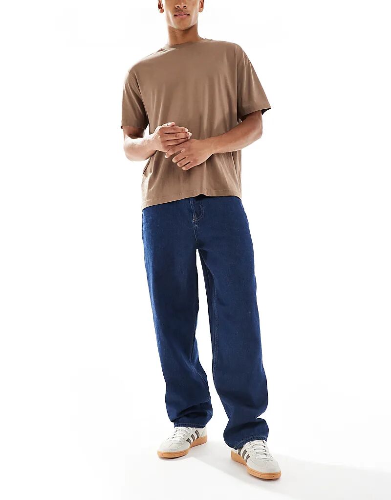 

ONLY & SONS Five джинсы-бандажи темно-синего цвета