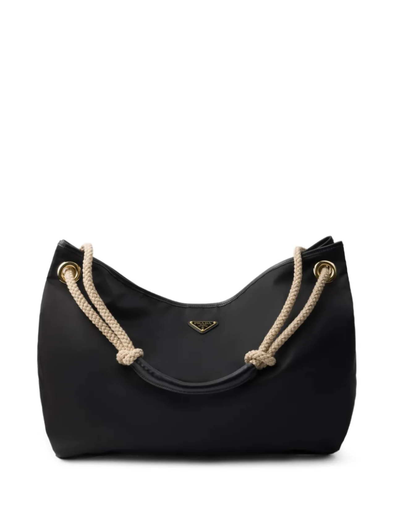 

Большая сумка через плечо Prada Mariner, черный
