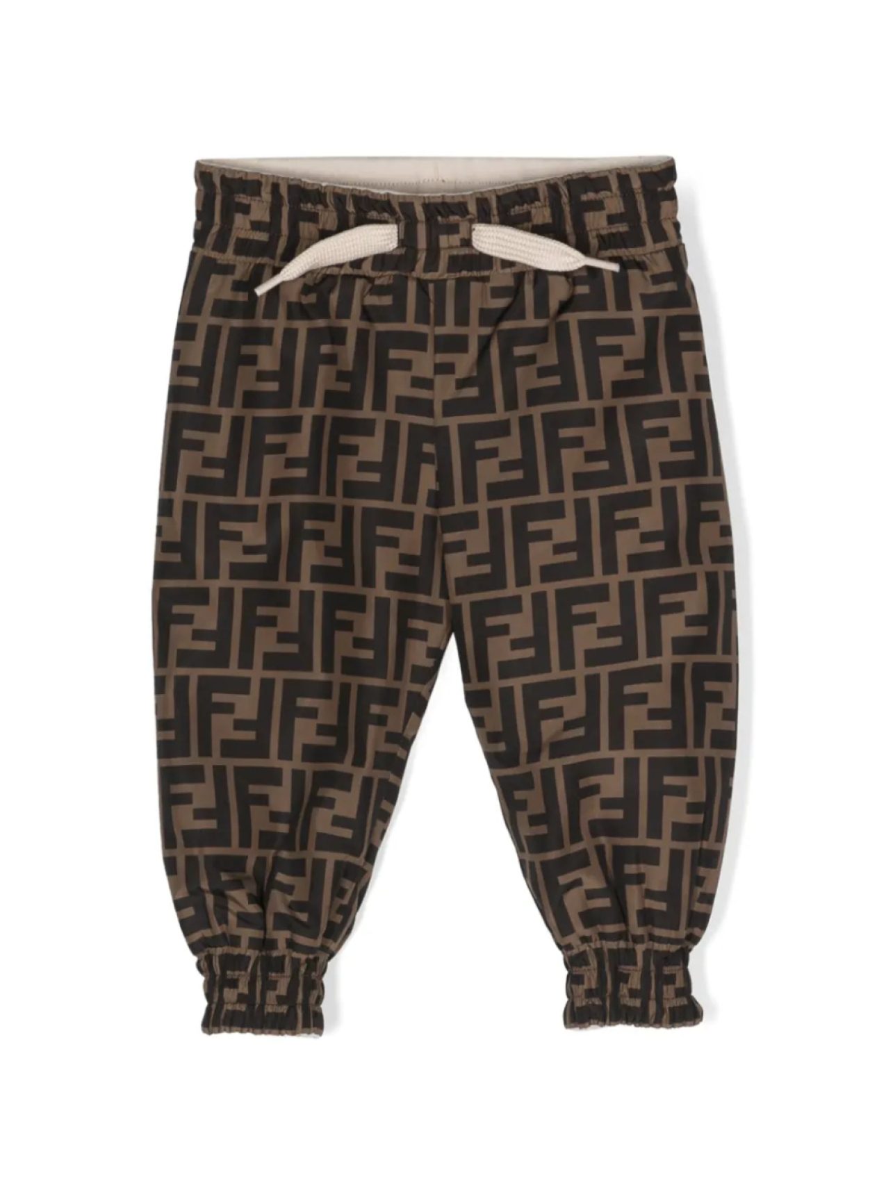 

Двусторонние спортивные брюки Fendi Kids, зеленый