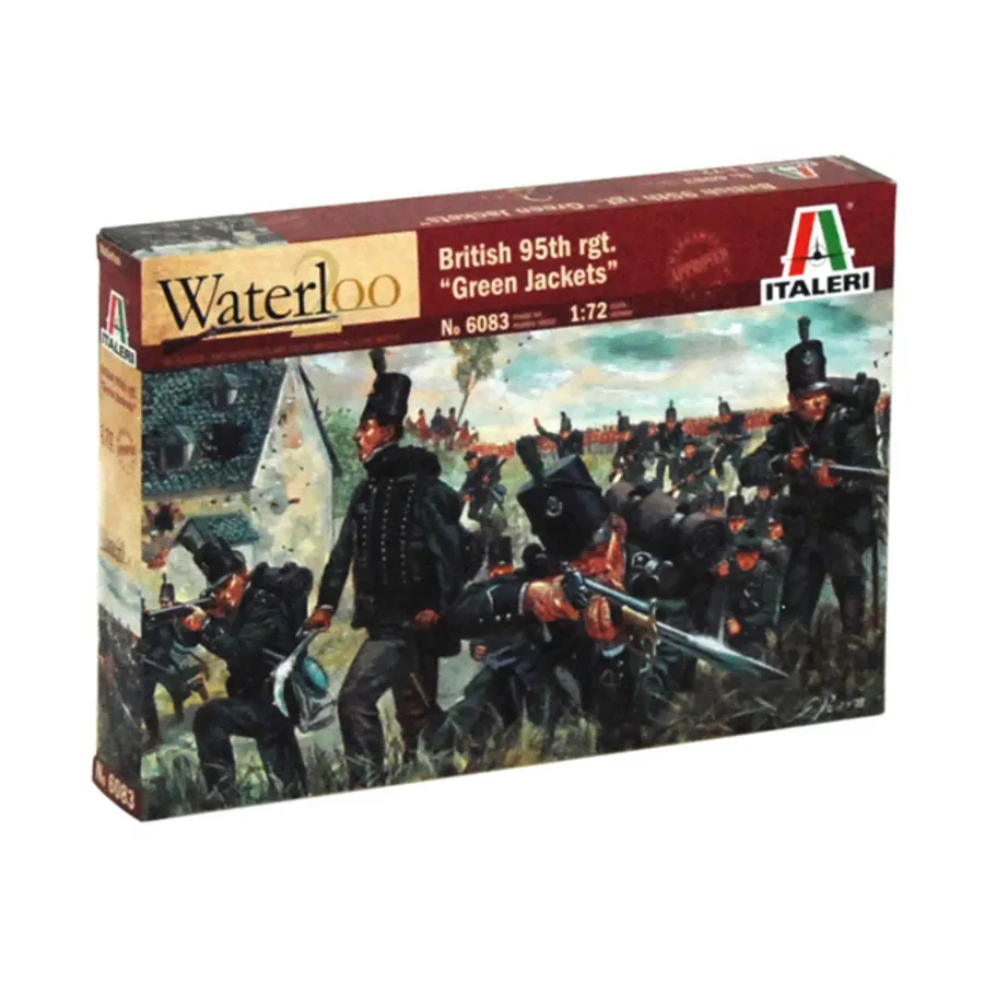 

Британский 95-й полк «Зеленые куртки» (издание 2015 г.), Waterloo (1:72) (Italeri)