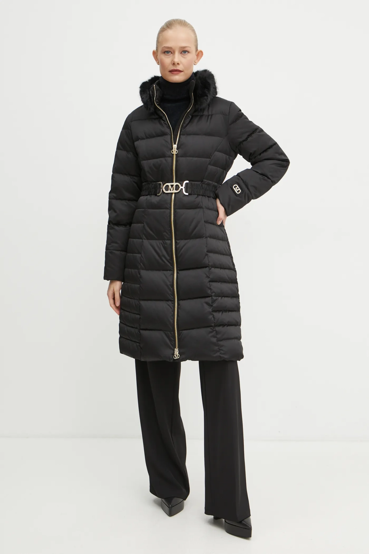 

Джастин пуховик Marciano Guess, черный