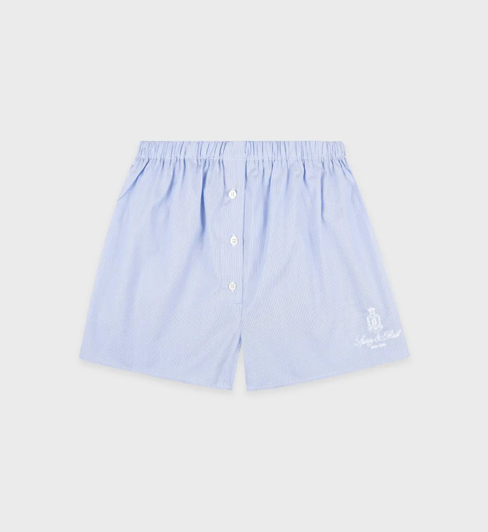 

Шорты в полоску Sporty & Rich, синий