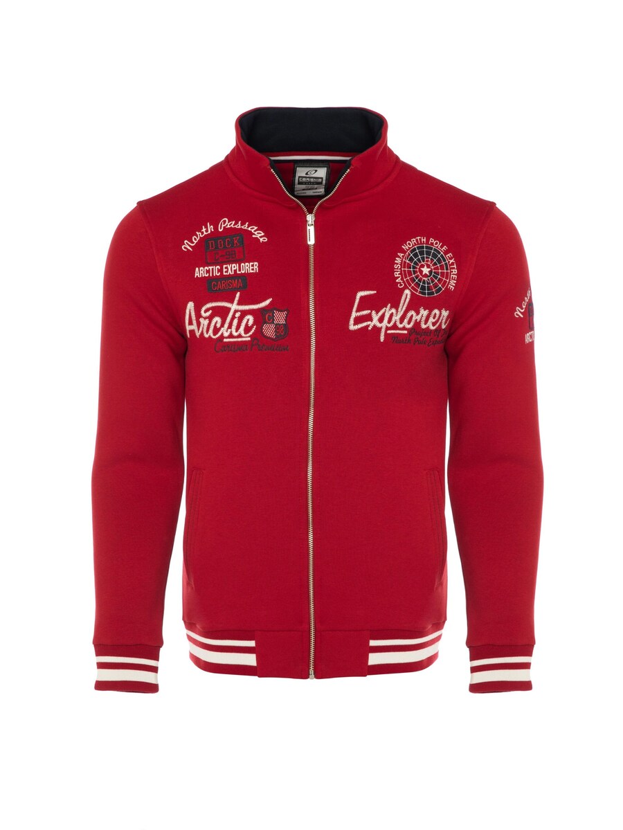 

Куртка на молнии CARISMA Zip-Up Hoodie, красный