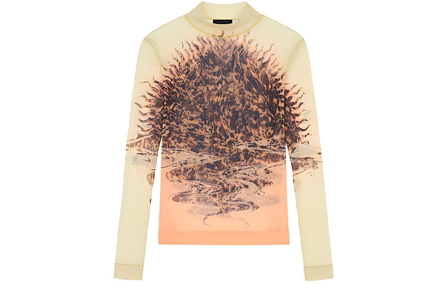 

Футболка 'Lemonade Yellow' Givenchy, лимонно-желтая
