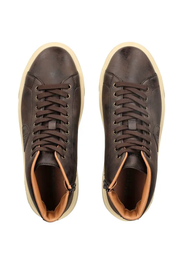 Высокие кроссовки Blauer, Dark Brown — фото 3