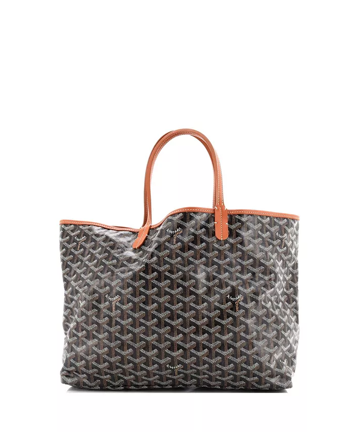 

Сумка-тоут PM Saint Louis из лакированного холста Pre-Owned Goyard, черный