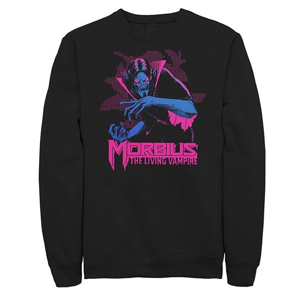

Свитшот Marvel Morbius the Living Vampire с неоновым комикс-портретом Licensed Character