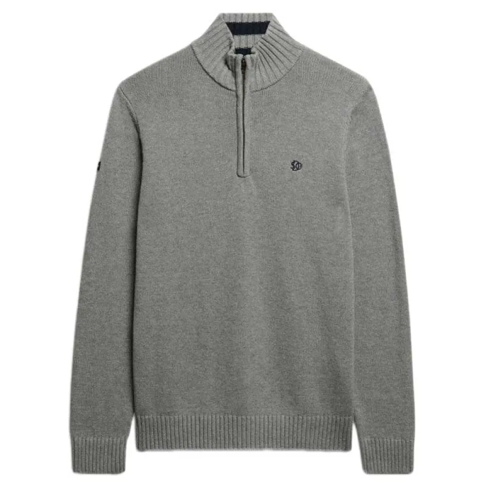 

Свитер Superdry M6110706A half zip, серый