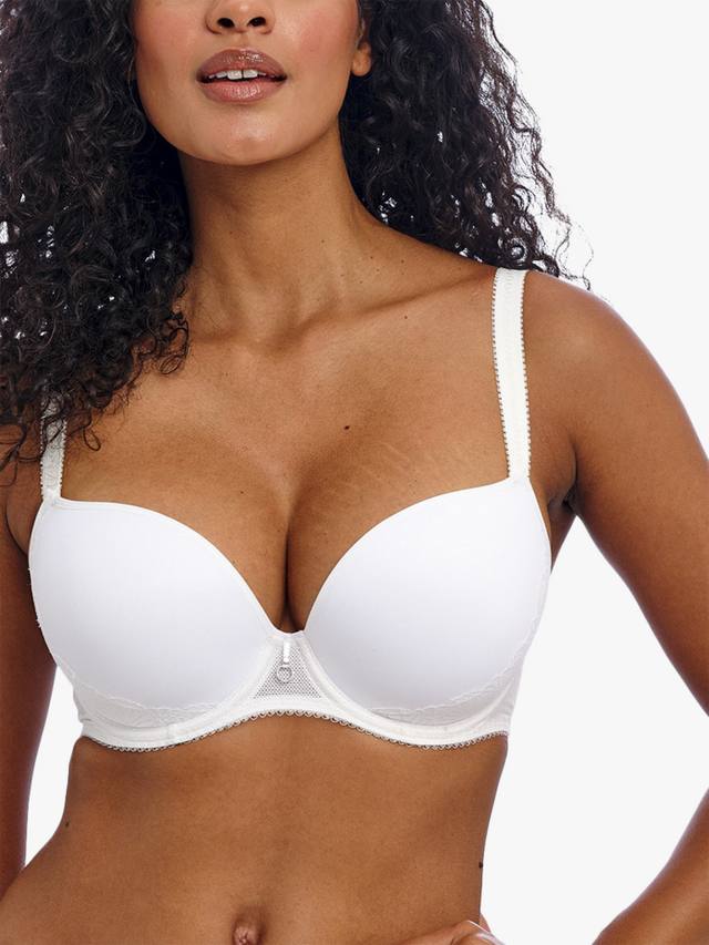 

Фасцинейт лифчик с формованными чашками и глубоким вырезом Freya, White