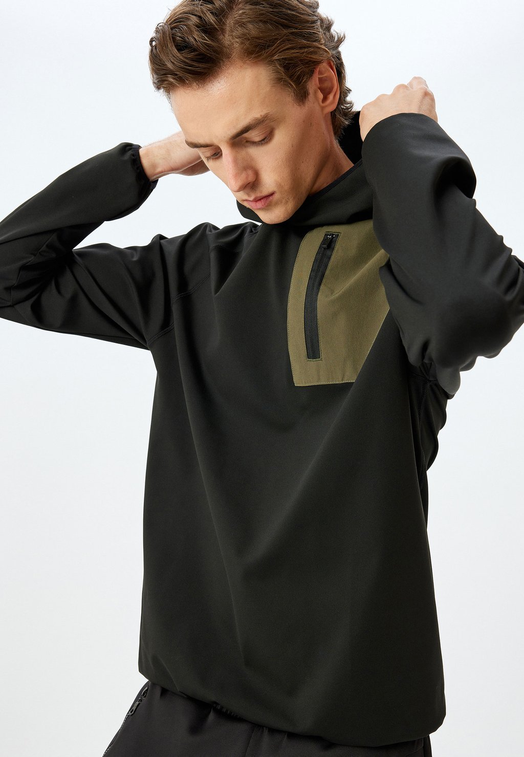 

Толстовка с капюшоном Koton, черный