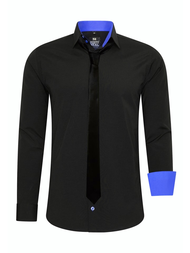 

Rusty Neal Рубашка с черным галстуком / Саксофон