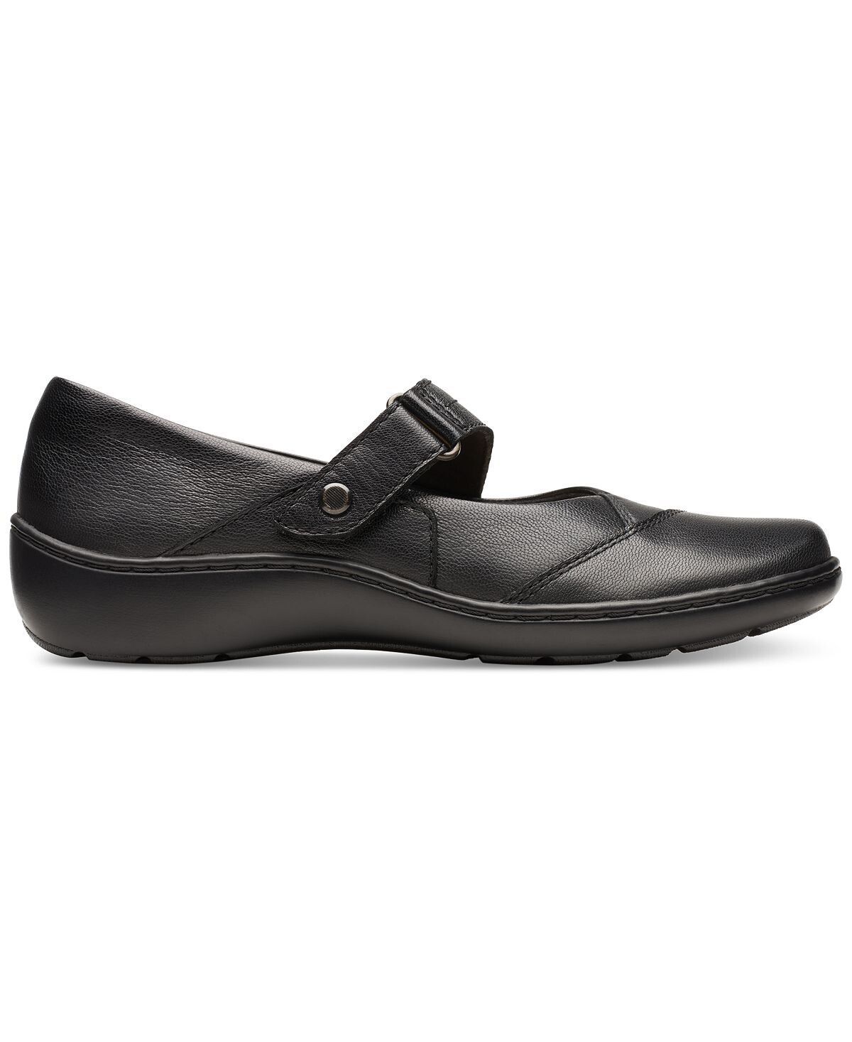 Женские балетки Cora Gema Mary Jane на плоской подошве Clarks — фото 2