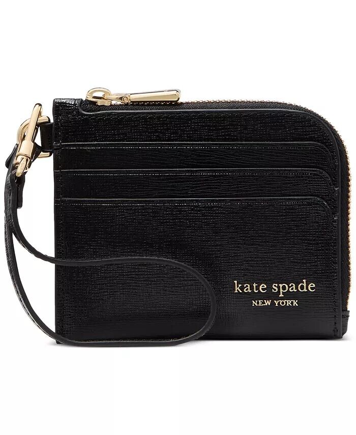 

Ремешок Devin из сафьяновой кожи для монет и карточек Kate Spade New York, коричневый