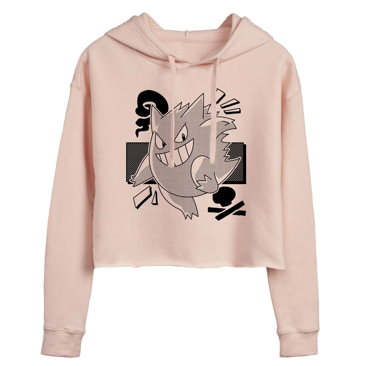 

Укороченная толстовка с рисунком Pokémon Gengar для юниоров Licensed Character