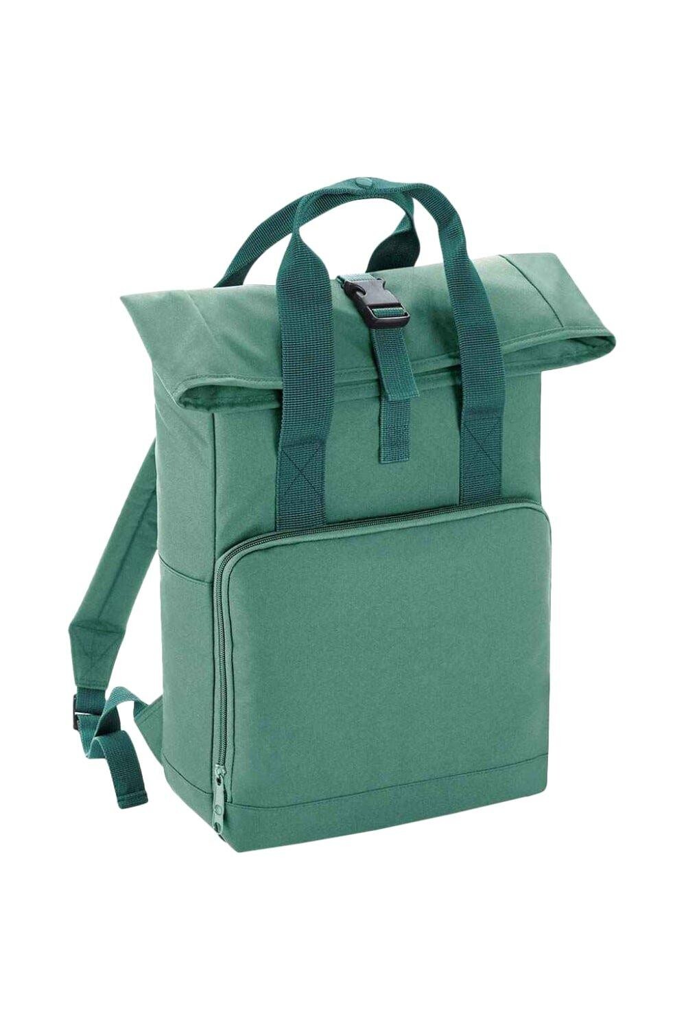 

Рюкзак Roll Top с двойной ручкой Bagbase, зеленый