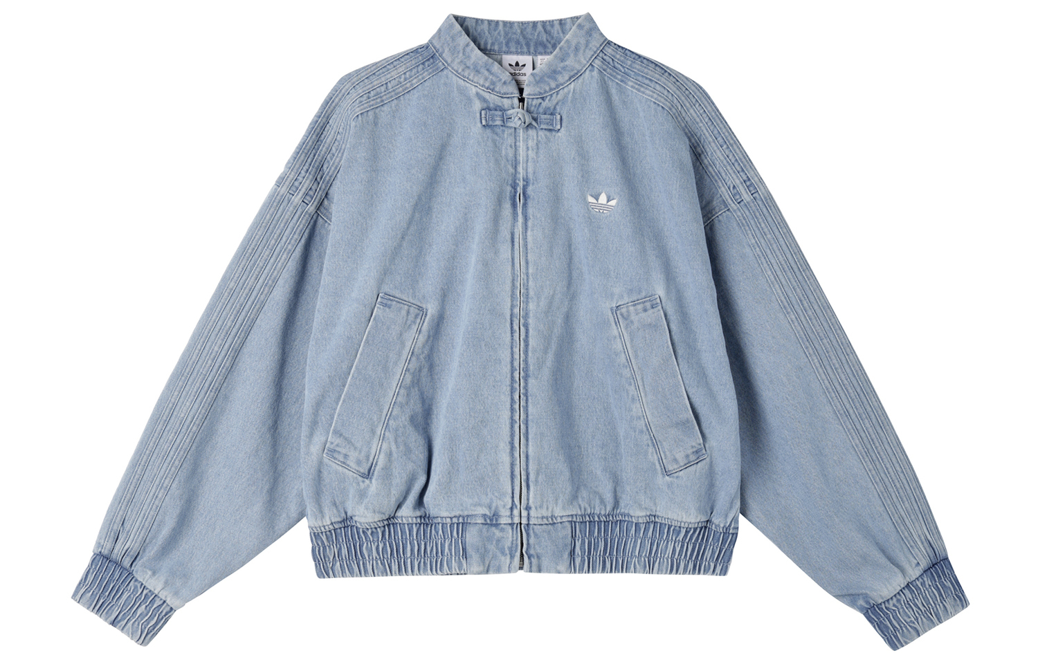 

Adidas Originals Женская джинсовая куртка светло-голубого цвета, Light Blue