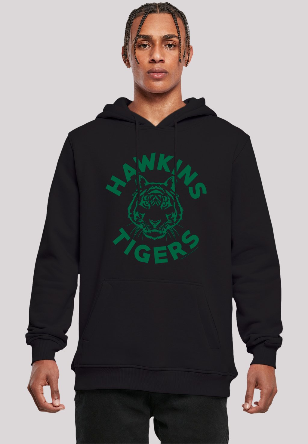 

Толстовка STRANGER THINGS HAWKINS TIGERS NETFLIX TV SERIES - Hoodie F4NT4STIC, черный