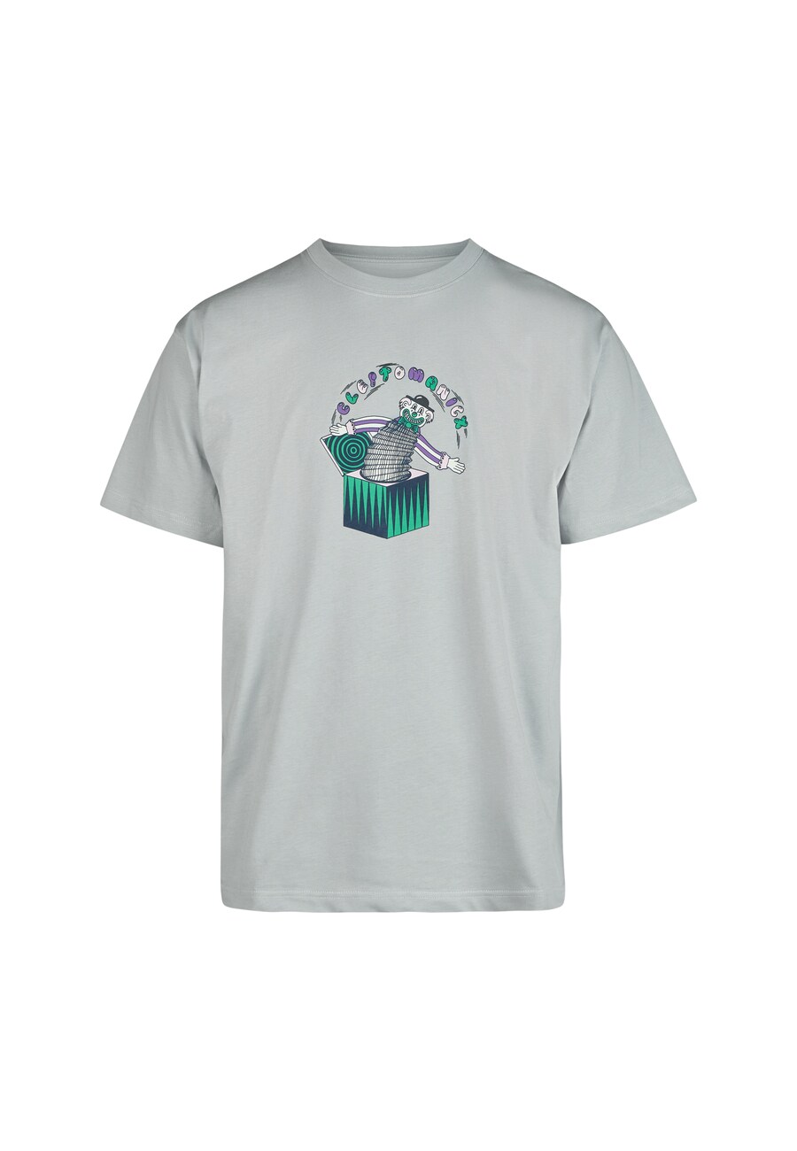 

Рубашка Cleptomanicx Classic Tee Surprise, светло-синий