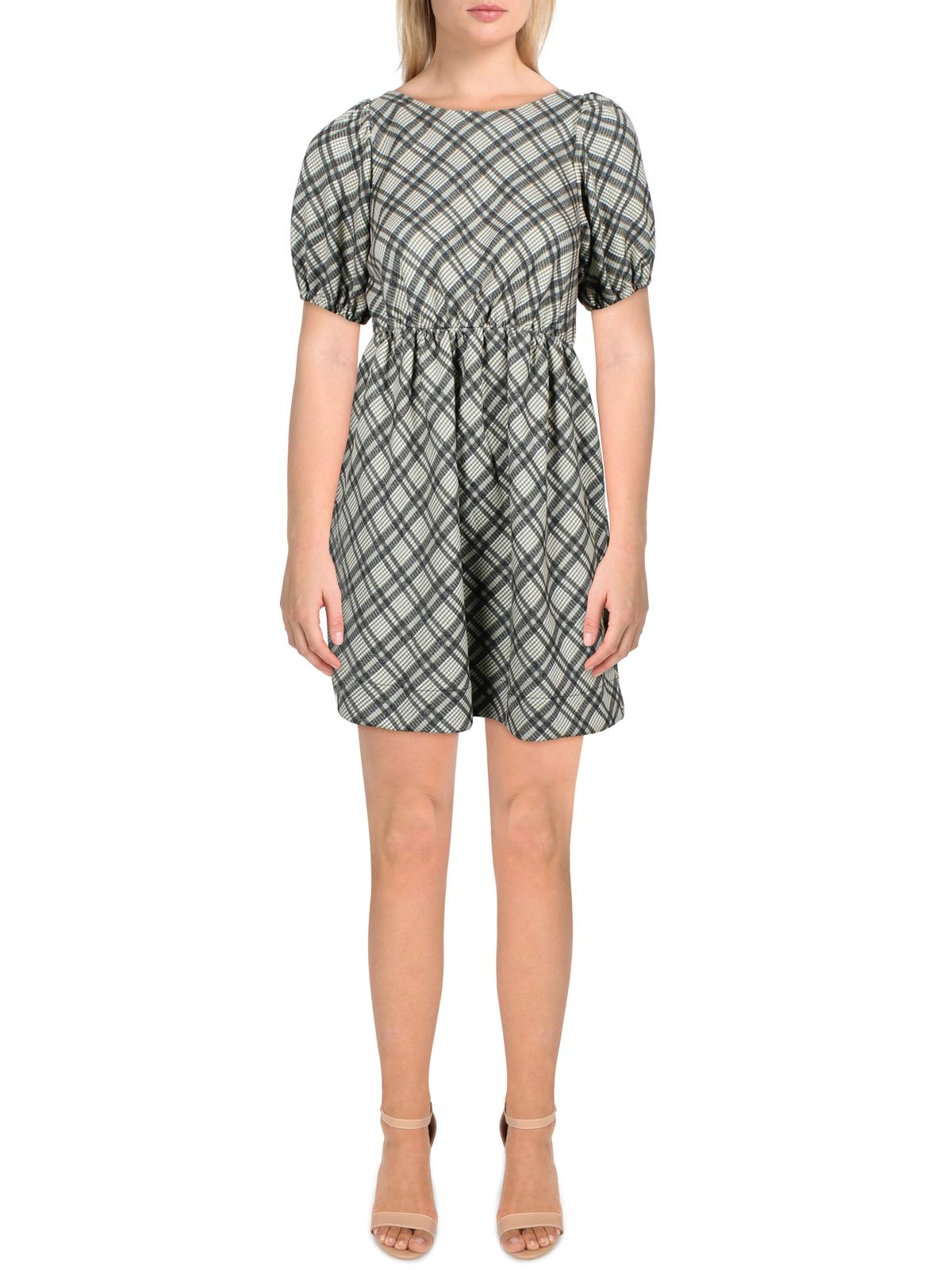 

Короткое мини-платье с рукавами-фонариками Lisa Womens Line & Dot, цвет multi