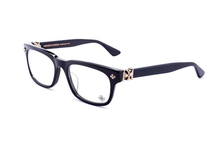 

Квадратные оправы для очков из титанового сплава унисекс Chrome Hearts, Black Gold