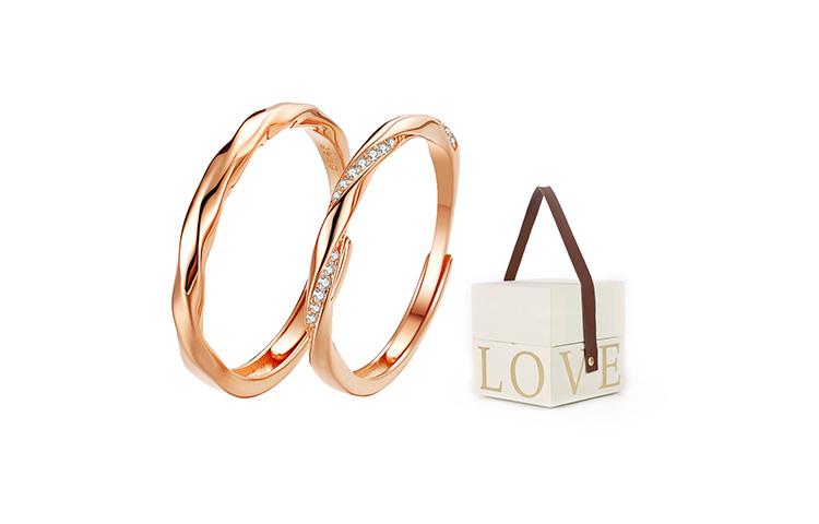 

QIMEILA 925 Sterling Silver кольца с микро-паве из циркония унисекс