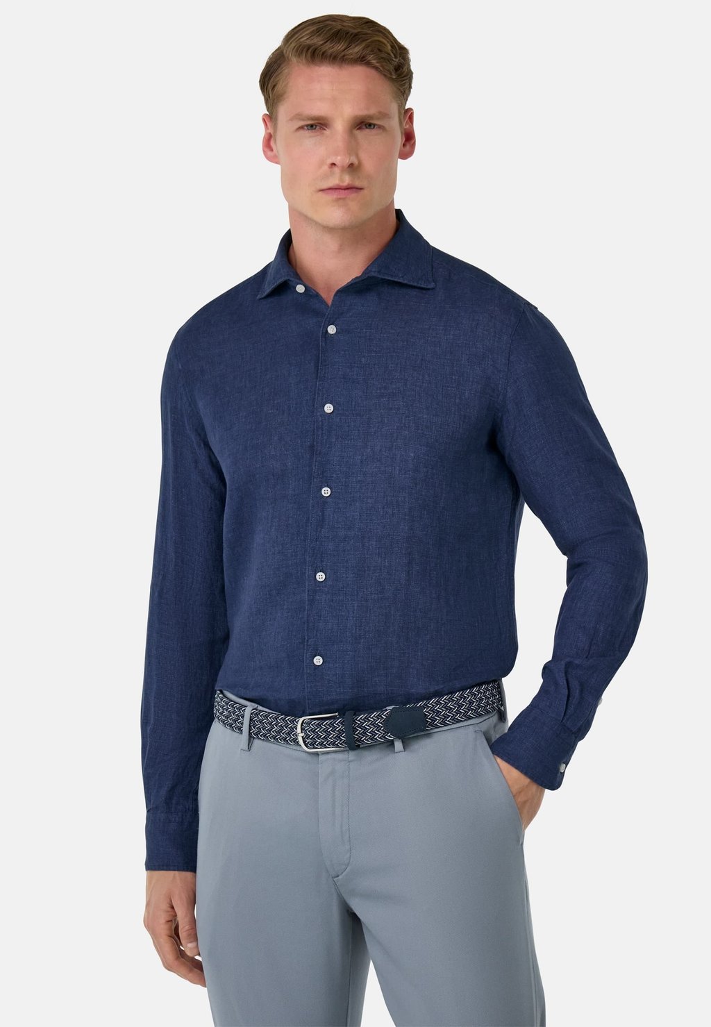 

Рубашка REGULAR FIT Boggi Milano, синий