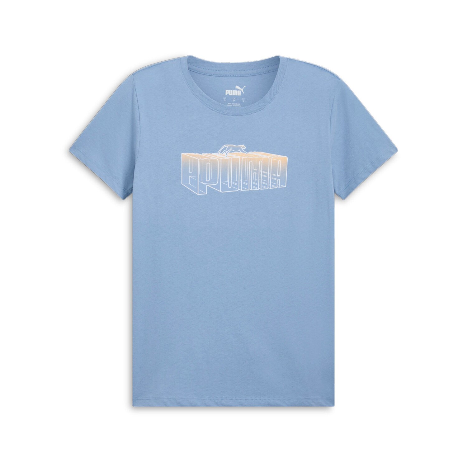 

Новинка женской футболки PUMA Fade Out, цвет Zen Blue