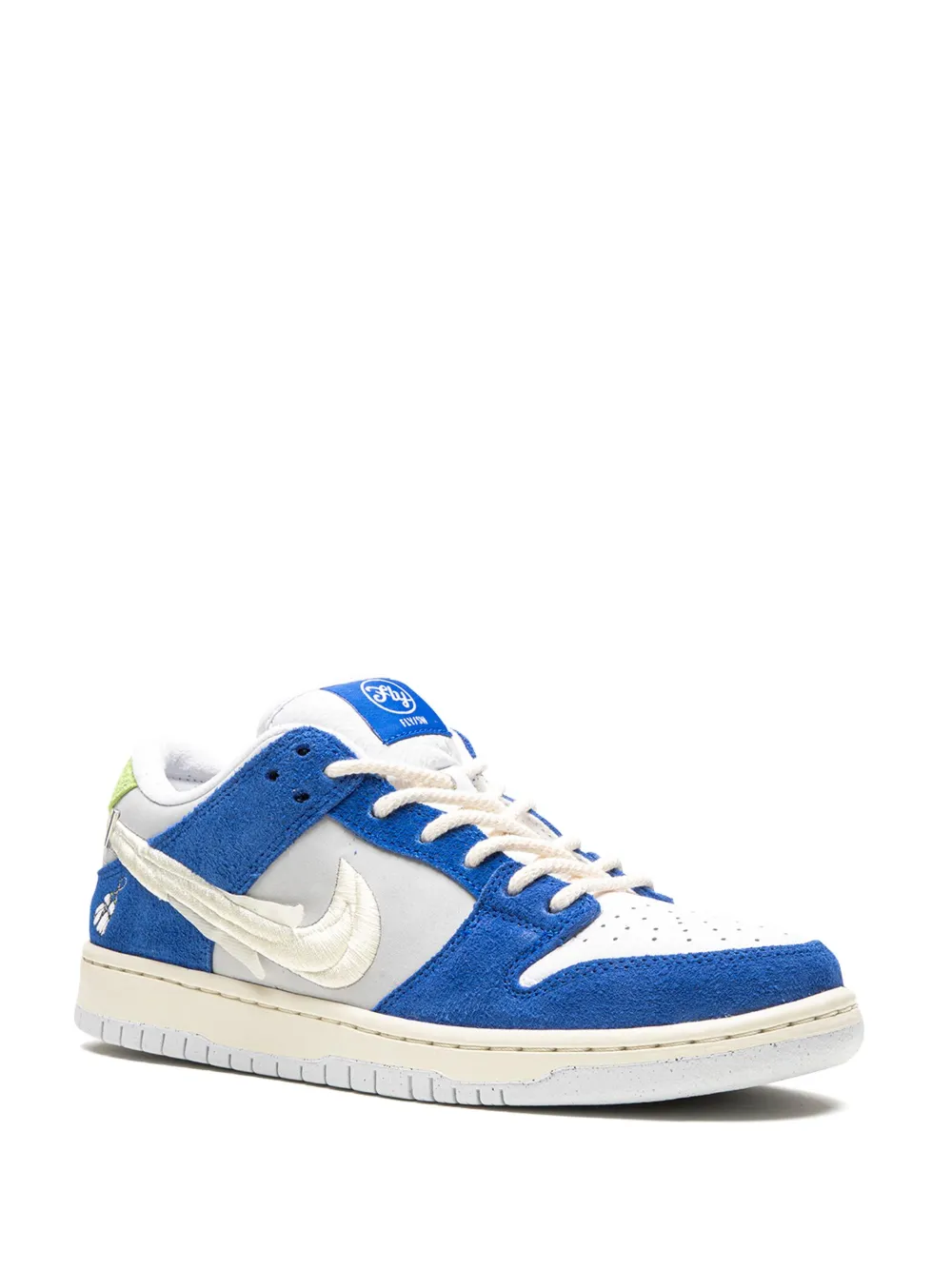 Кроссовки SB Dunk Low Gardenia из коллаборации с Fly Streetwear Nike, белый — фото 2