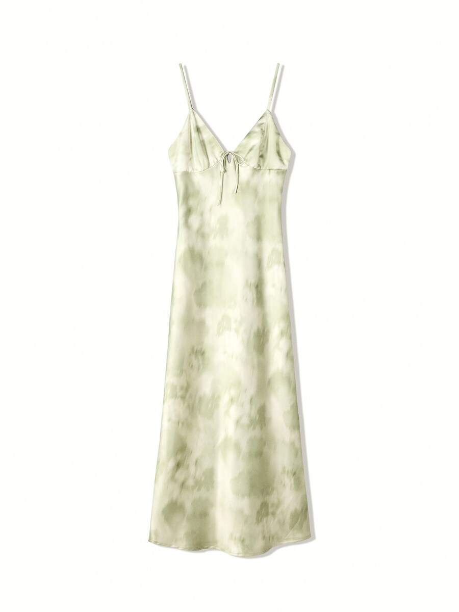 

Платье Bershka, цвет Apple/Pastel green