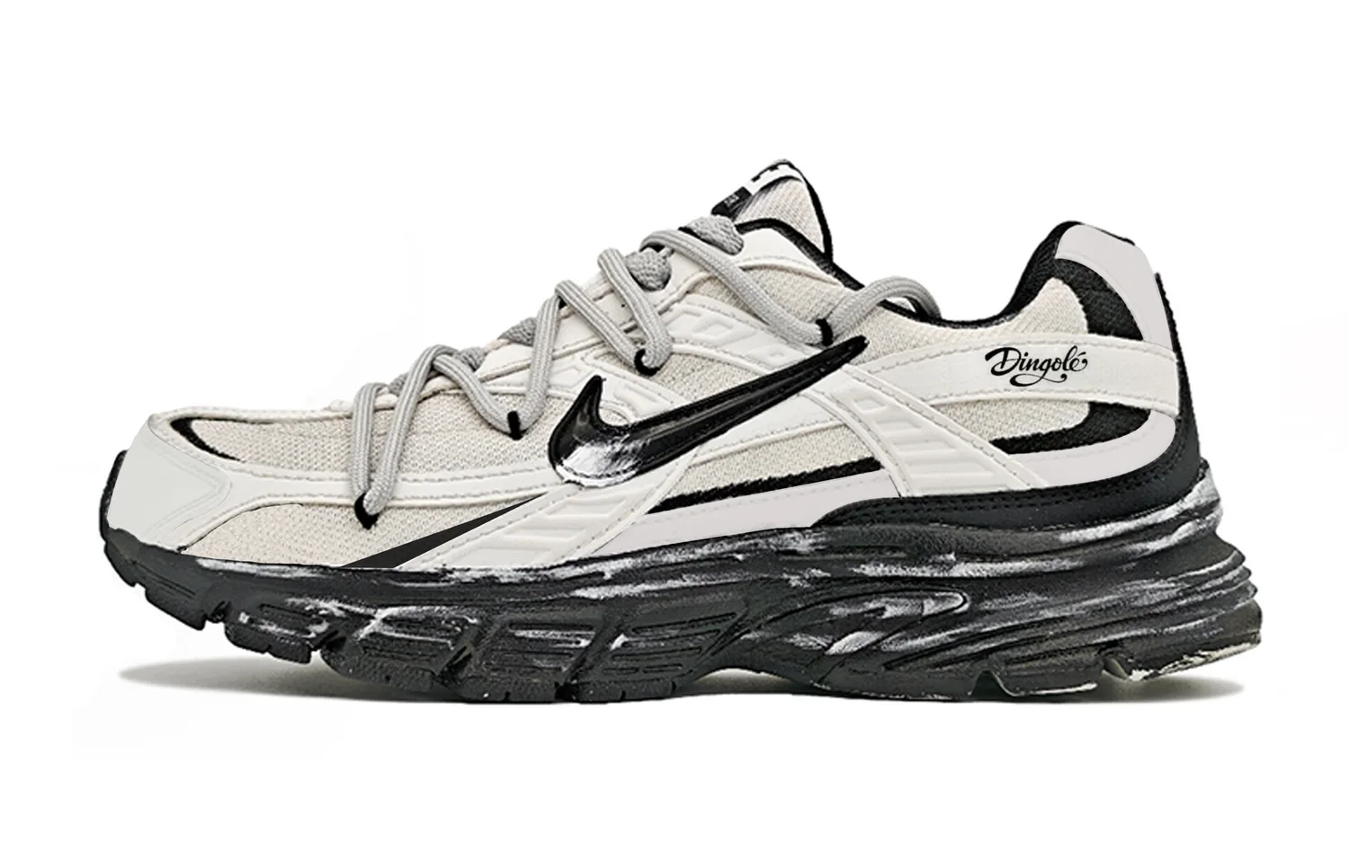 Initiator Wild Wanderer Synthetic Leather, Textile Abrasion Resistant Breathable Slip Resistant Low top Nike, белый