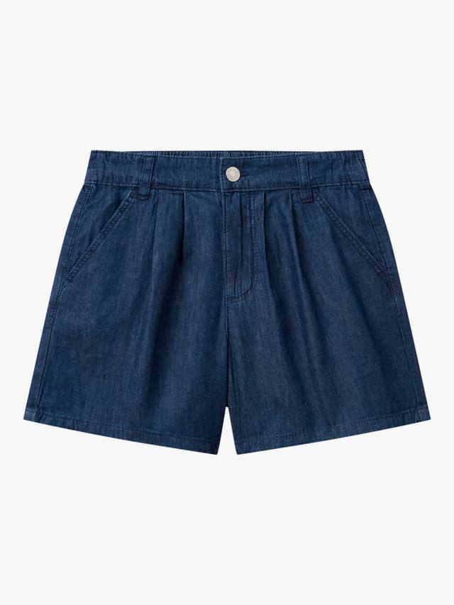 

Детские хлопковые джинсовые шорты Benetton, Dark Blue Denim