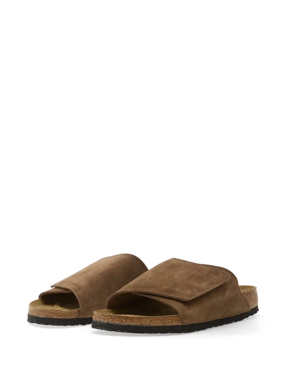 Сандалии Solana vl из замши Birkenstock, коричневый — фото 2