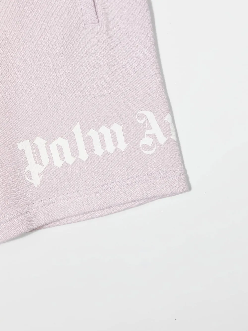 Спортивные шорты с логотипом Palm Angels Kids, фиолетовый — фото 3