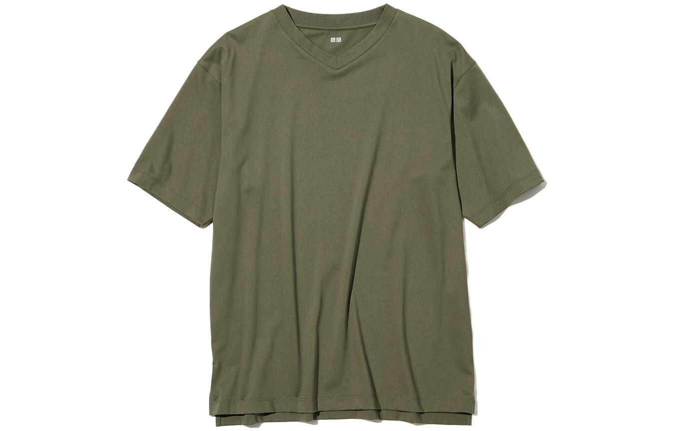 

Футболка унисекс Тимьян Uniqlo, цвет Thyme