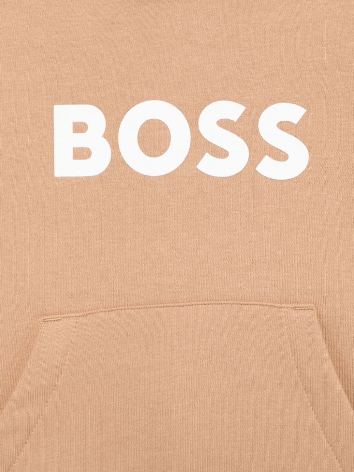 Толстовка с капюшоном и прорезиненным логотипом BOSS Kidswear, серый — фото 3
