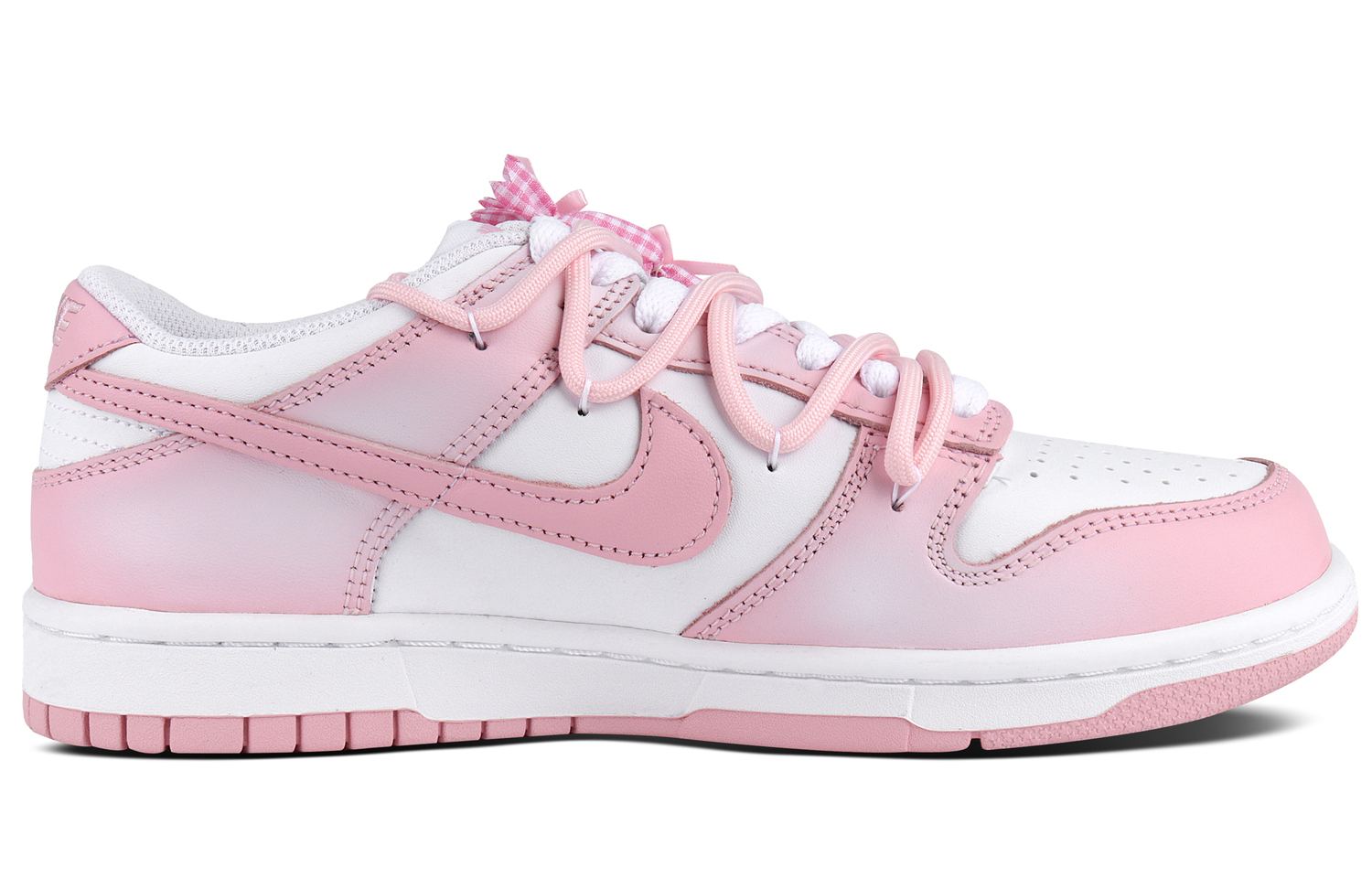 Nike Кроссовки Dunk Milk Candies Bubbles Abrasion Resistant Low top Kids' Skateboarding Shoes Pink Unisex — фото 3