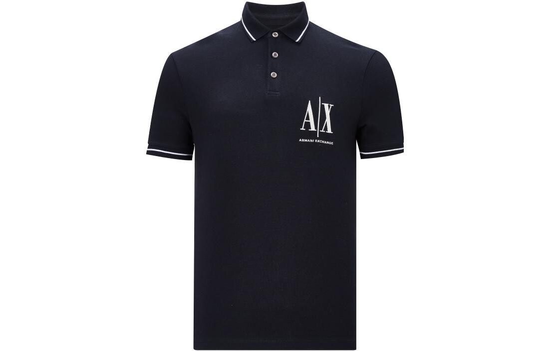 

Мужская рубашка-поло ARMANI EXCHANGE, цвет Blue