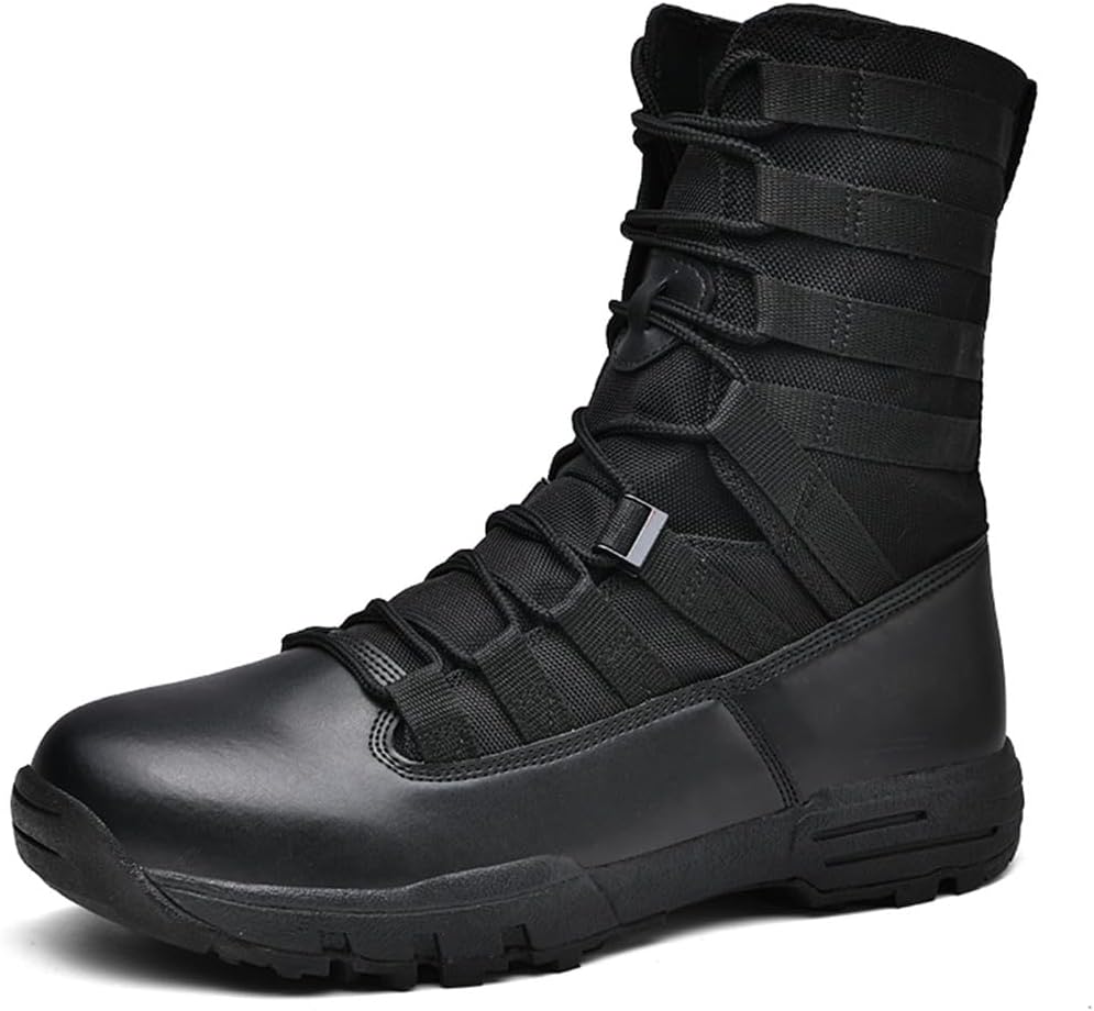 

Мужские военные тактические ботинки Suwequest, водонепроницаемые, для походов, камуфляжные, полевые, с противоскользящей подошвой, для пустыни и активного отдыха, черный