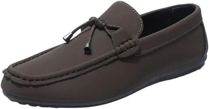 Лоферы мужские замшевые, Loafers & Slip-Ons, коричневый UOPYNE